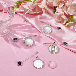 Наборы для самостоятельного изготовления свадебных значков на лацкан&nbsp;DIY-UN0007-85