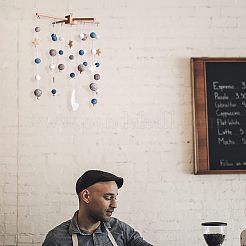 Набор подставок из эвкалипта своими руками AJEW-WH0013-33