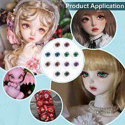 6 пакетик 6-х цветов&nbsp;DIY-PH0031-24