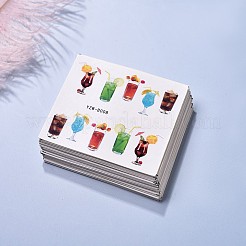 Adesivo per trasferimento d'acqua per nail art&nbsp;MRMJ-T078-YZW-B-M