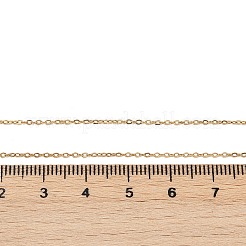 Collares de cadena de cable de acero inoxidable 304&nbsp;X-NJEW-M151-24G