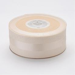 ポリエステルグログランリボン  ホワイト  1-1/2インチ（38mm）  約100ヤード/ロール&nbsp;SRIB-F002-38mm-815