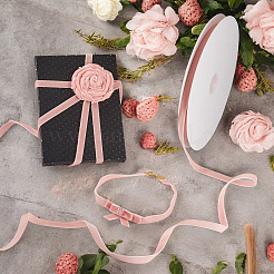 Двухсторонние бархатные ленты&nbsp;SRIB-TAC0002-17D