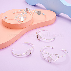 Изготовление браслета-манжеты из латуни 4 видов и железа 2 вида&nbsp;DIY-BY0001-23