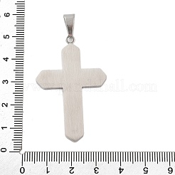 Подвески из нержавеющей стали 304 со стразами STAS-G346-47C-P