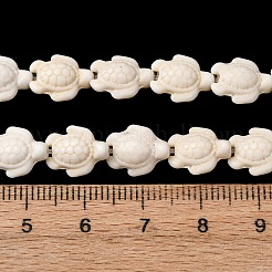 Synthetische türkisfarbene Perlenstränge&nbsp;G-B184-D01-01