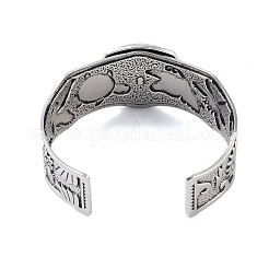 Браслеты-манжеты из сплава созвездия с открытыми манжетами для женщин и мужчин&nbsp;BJEW-C064-01AS-11