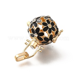 Подвески из бисера со стразами из сплава ENAM-M047-04G-B