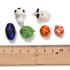 Perles vernissées manuelles&nbsp;LA-CBA7A1F-01