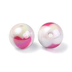 УФ-покрытие радужными переливающимися акриловыми бусинами OACR-F004-09E