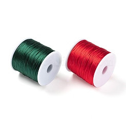 2 rouleau de fil nylon rouge et vert foncé&nbsp;NWIR-LS0001-01