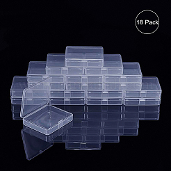 Прозрачные пластиковые бусины&nbsp;CON-BC0004-46