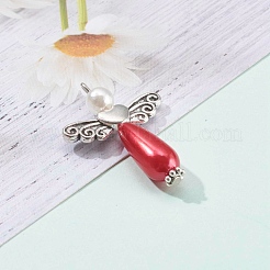 Имитация жемчуга акриловыми подвесками PALLOY-JF00620