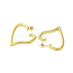 Серьги-гвоздики из нержавеющей стали 304 с ионным покрытием (IP) EJEW-H009-01G-06