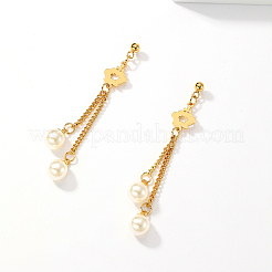 Винтажные серьги-гвоздики с кисточками из нержавеющей стали 201&nbsp;KD9517