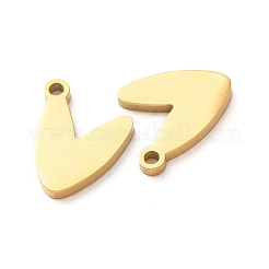 Ciondoli in acciaio inossidabile 304&nbsp;LS-SA-G606-02G