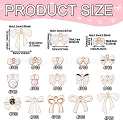 60шт 15 стиля подвески из сплава с эмалью&nbsp;ENAM-TA0003-10