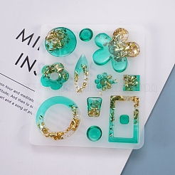 Diy мотаться серьги аксессуары силиконовые Молды&nbsp;LS-DIY-D049-15