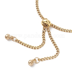 Изготовление браслета-слайдера из нержавеющей стали 304 толщиной 2.5 мм&nbsp;AJEW-JB01454