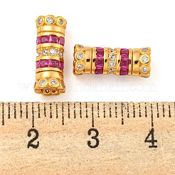 ラインストーンの留め金が付いたスターリングシルバー925個  花  18KGP本金メッキ  13x5x5mm  穴：2mm&nbsp;STER-B005-41B-G