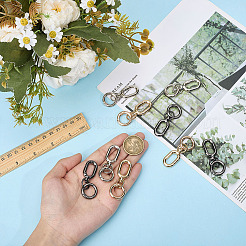 9 шт. 3 цвета поворотные застежки из сплава&nbsp;HJEW-ME00045