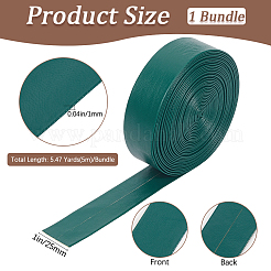 5м складной плоский шнур из искусственной кожи&nbsp;OCOR-WH20012-14E-09