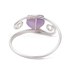 7 шт. кольца из натурального содалита RJEW-JR00860