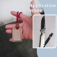 4 Stück Messing EDC Europäische Perlen&nbsp;KK-FG0001-36A