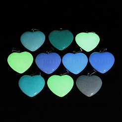 Подвески из синтетического серебристого камня/светящегося камня&nbsp;G-Z054-05C