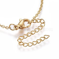 Colgante de latón micro pavé colgante de circonio cúbico&nbsp;NJEW-L146-02