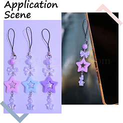 100 шт. Непрозрачные акриловые бусины SACR-SP0001-32