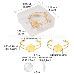 Набор для изготовления браслета с пустым куполом своими руками&nbsp;DIY-FS0003-50G