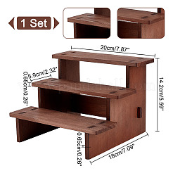 3-ярусная деревянная подставка для показа игрушек ODIS-WH0329-68B