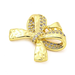 Messing micro pave klare zirkonia anhänger&nbsp;FIND-Z044-05G