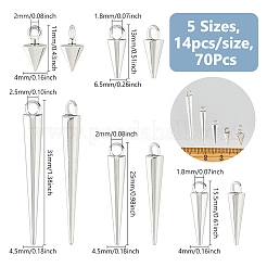 70шт 5 стиля подвески из цинкового сплава&nbsp;FIND-DC0006-42