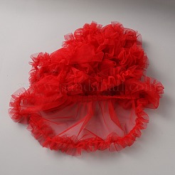 Rifinitura arricciata in poliestere&nbsp;DIY-WH0308-923B