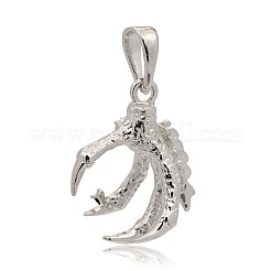 Платиновым покрытием сплава горный хрусталь подвески PALLOY-J561-02P