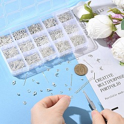 Наборы фурнитуры для застежек-карабинов из сплава&nbsp;FIND-YW0008-89