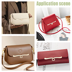 Застежки для украшения края крышки сумки из цинкового сплава&nbsp;FIND-WH0036-17KCG