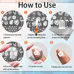 Шаблоны для дизайна ногтей своими руками из нержавеющей стали&nbsp;MRMJ-PH0003-01