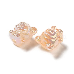 Placcatura uv perline acriliche iridescenti arcobaleno&nbsp;LS-PACR-M002-01G