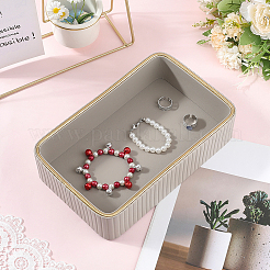 Ящики для хранения из искусственной кожи без крышки&nbsp;AJEW-WH20068-003B