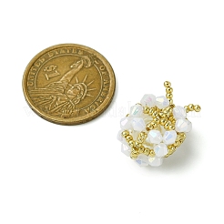 Рождественские бусины бисерные подвески&nbsp;PALLOY-MZ00299-02