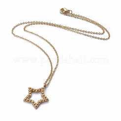 Colliers pendentifs en acier inoxydable 304&nbsp;NJEW-E141-29