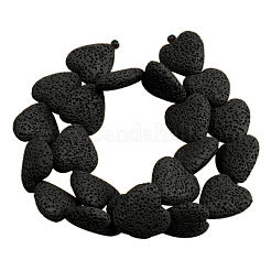 Окрашенные бусины из натурального камня лавы G917-11