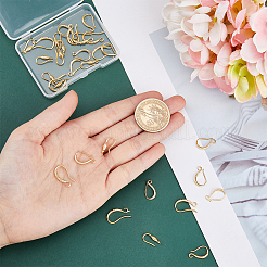 30 шт. 3 стильных крючка для сережек из латуни с покрытием KK-DC0002-02