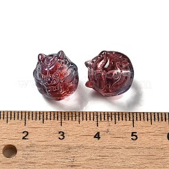 Прозрачные стеклянные бусины GLAA-D025-05G