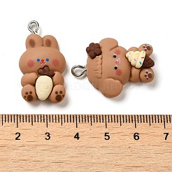 Подвески из непрозрачной смолы CRES-M030-05