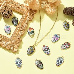 Подвески из эмали и сплава ENAM-CJ0001-37