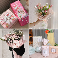 Carta da regalo impermeabile in cotone&nbsp;DIY-TAC0025-12A